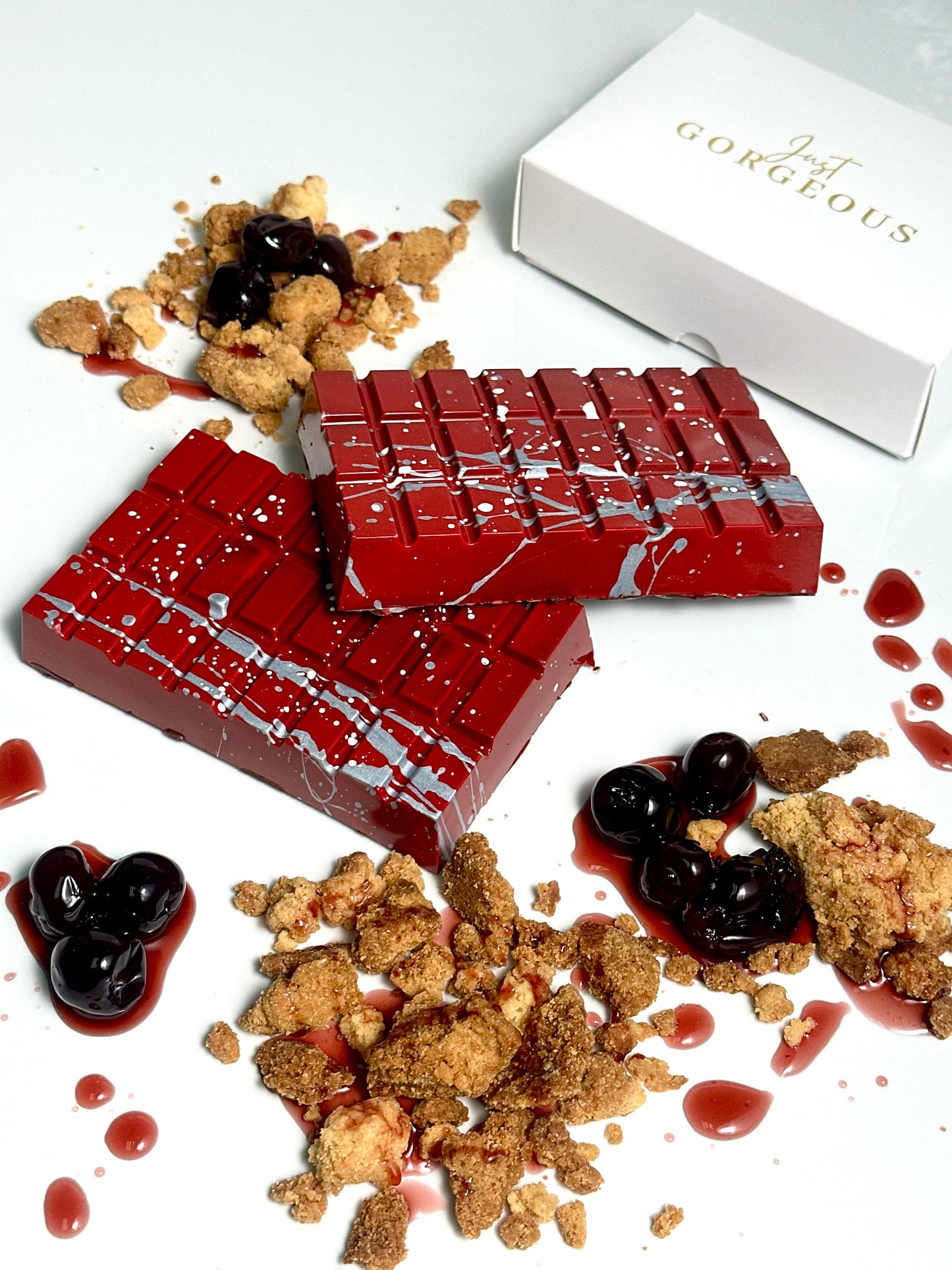 Mini Cherry Bomb Chocolate Slab