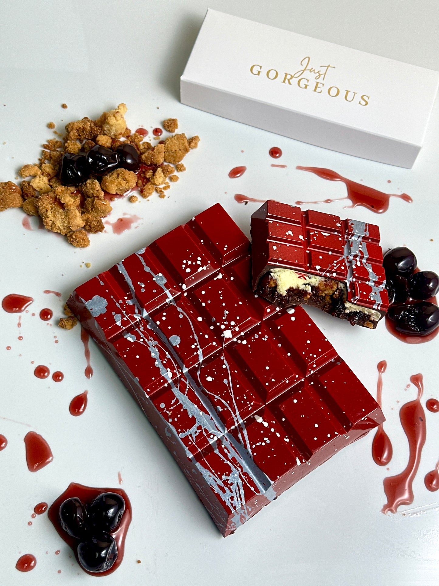 Mini Cherry Bomb Chocolate Slab