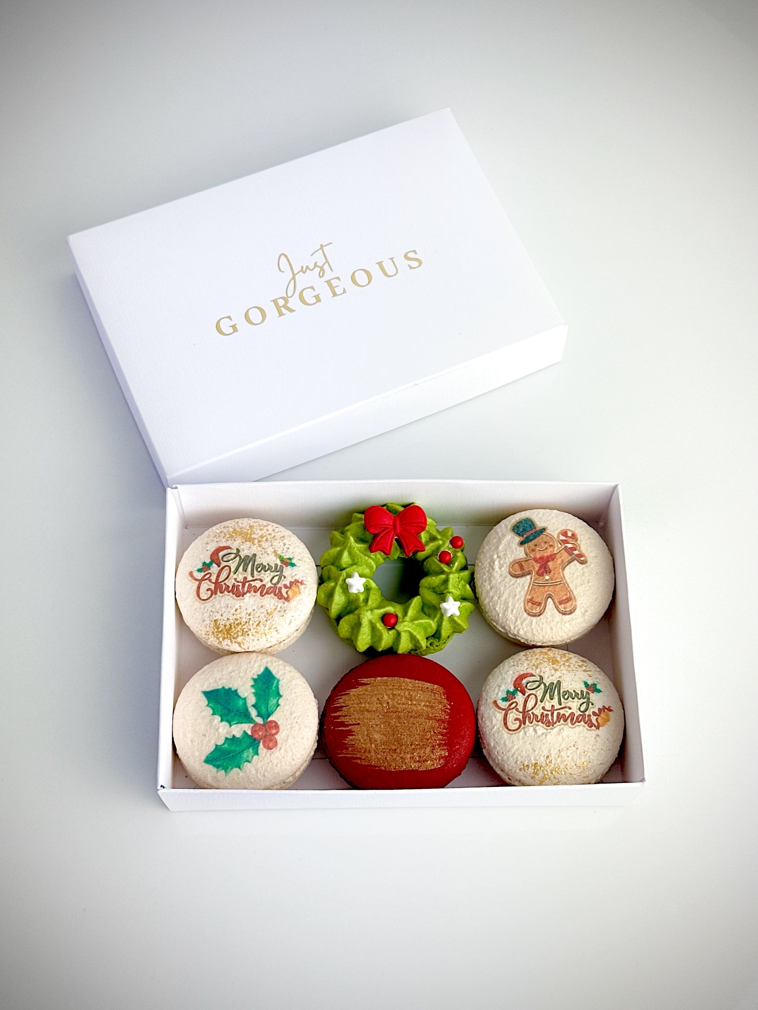 Christmas Macaron Box