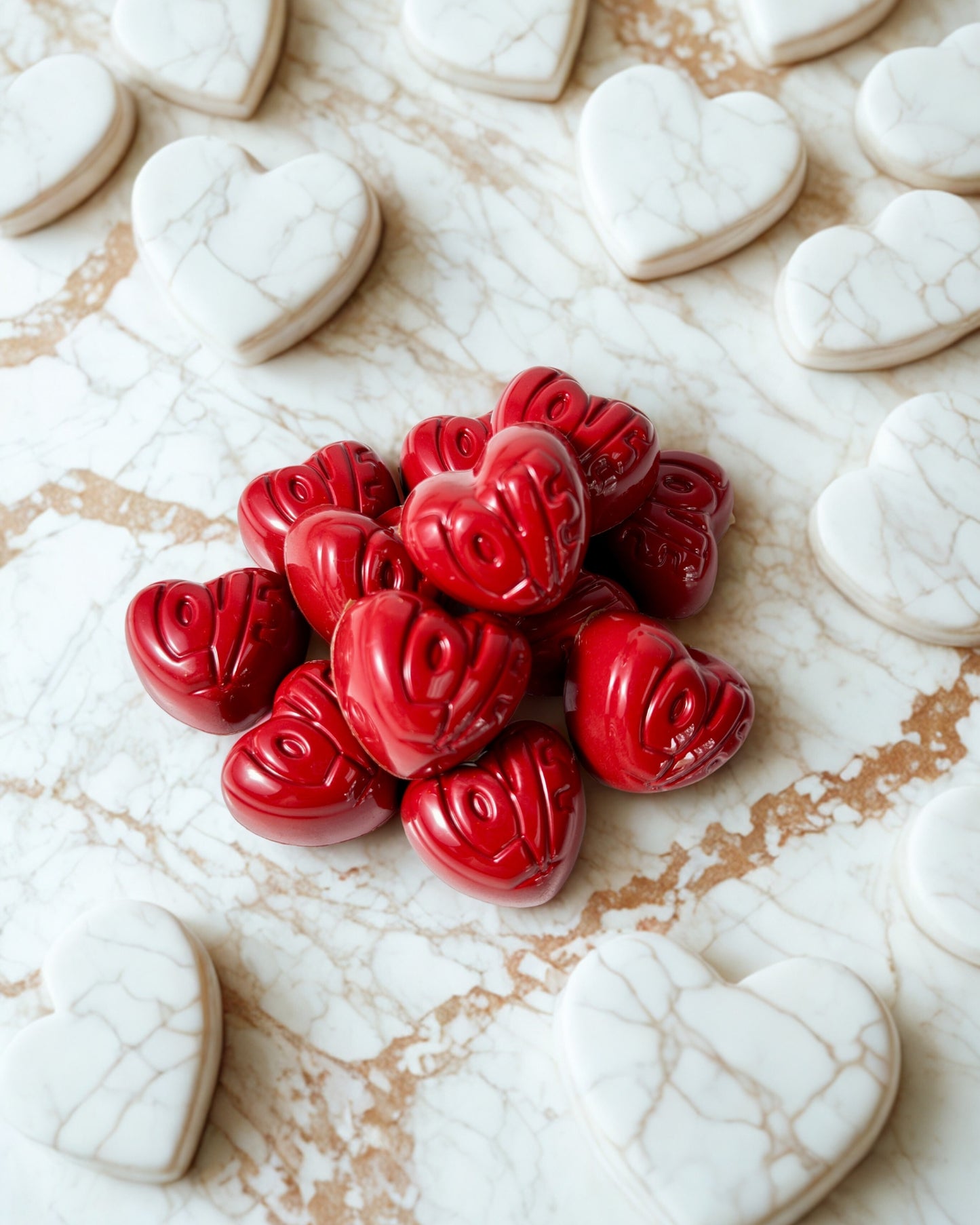 Heart Cherry Marshmallow Bonbon