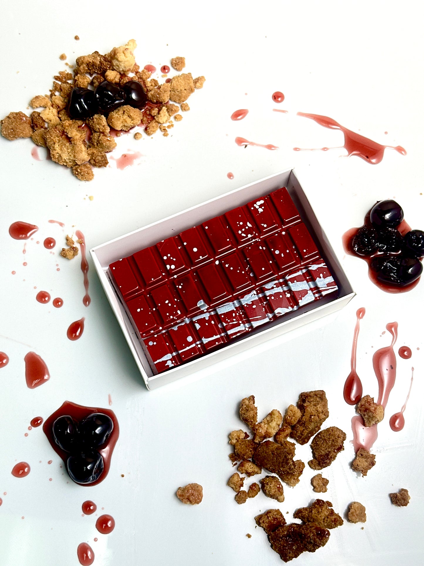 Mini Cherry Bomb Chocolate Slab