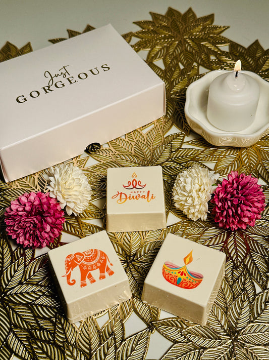 Diwali Print Chocolate Squares (3-Pack)